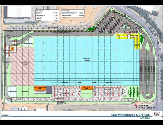 26,999M² WAREHOUSE TO LET IN AEROTON
